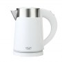 Adler | Kettle | AD 1372 | Electric | 800 W | 0.6 L | Plastic/Stainless steel | 360° rotational base | White - 2